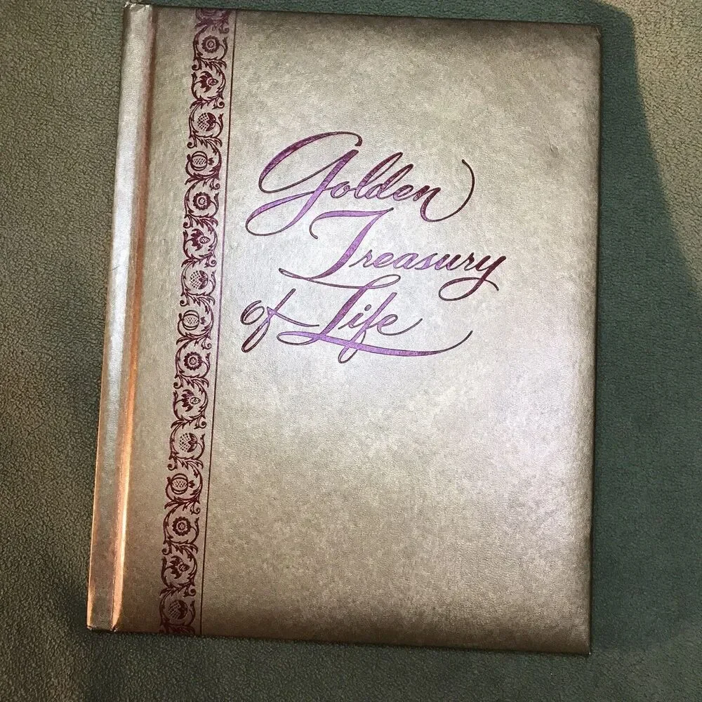 Vintage Golden Treasury Of Life 1978‎ Hospital Room Book Mar-Mac Services